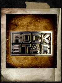 Gürtelschnalle - Rock Star