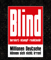 Sticker: Blind - 10 Stück