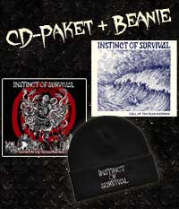 INSTINCT OF SURVIVAL, CD Paket + Beanie