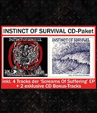 INSTINCT OF SURVIVAL, CD-Paket + 6 Bonus-Tracks
