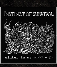 Instinct Of Survival - Winter In My Mind, EP transparentes Vinyl