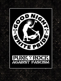 Sticker:  Good Night White Pride - 10 Stück